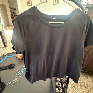 lululemon athletica Black Short Sleeve Tee